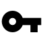 An old-fashioned key